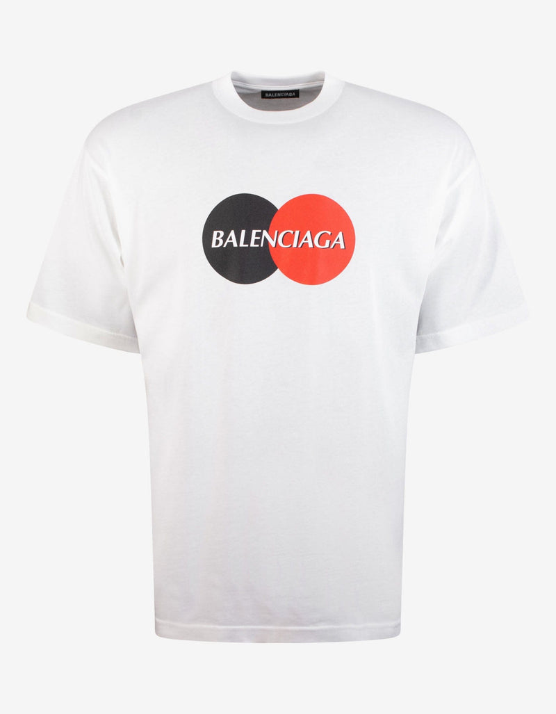Balenciaga White Uniform Large Fit T-Shirt