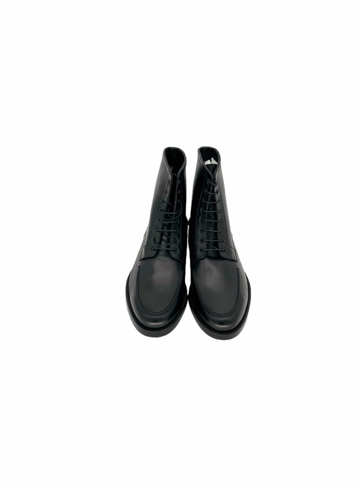Black Baldwin Leather Lace Derby Boots Shoes