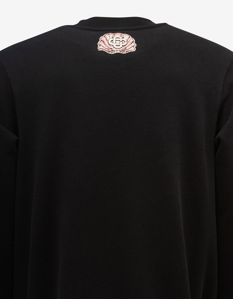 Black Emblem De Cygne Sweatshirt