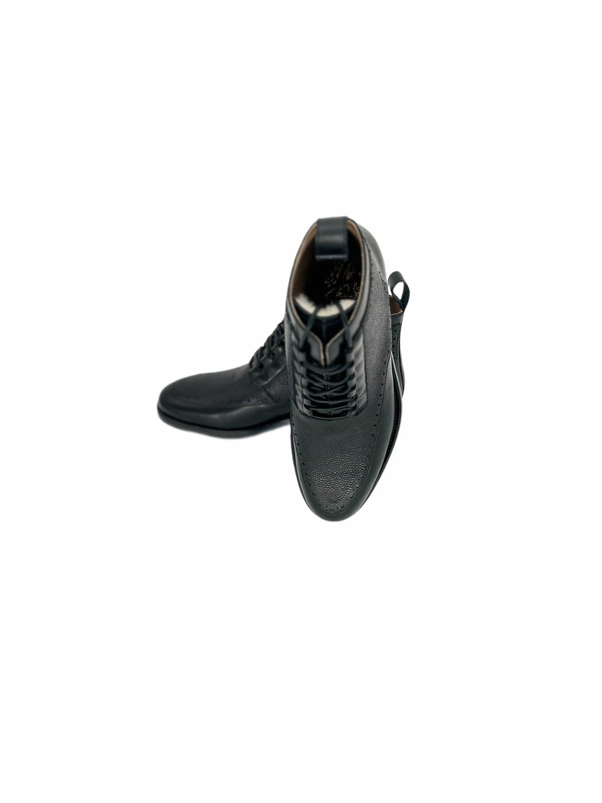 Black Freud Oxford Closing Boots