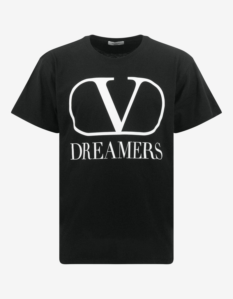 Black Vlogo Dreamers Oversized T-Shirt