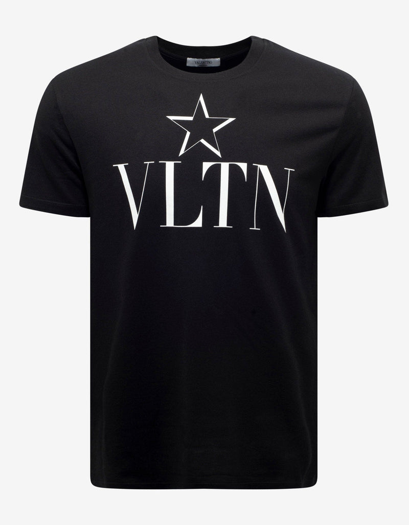 Black VLTNSTAR Print T-Shirt