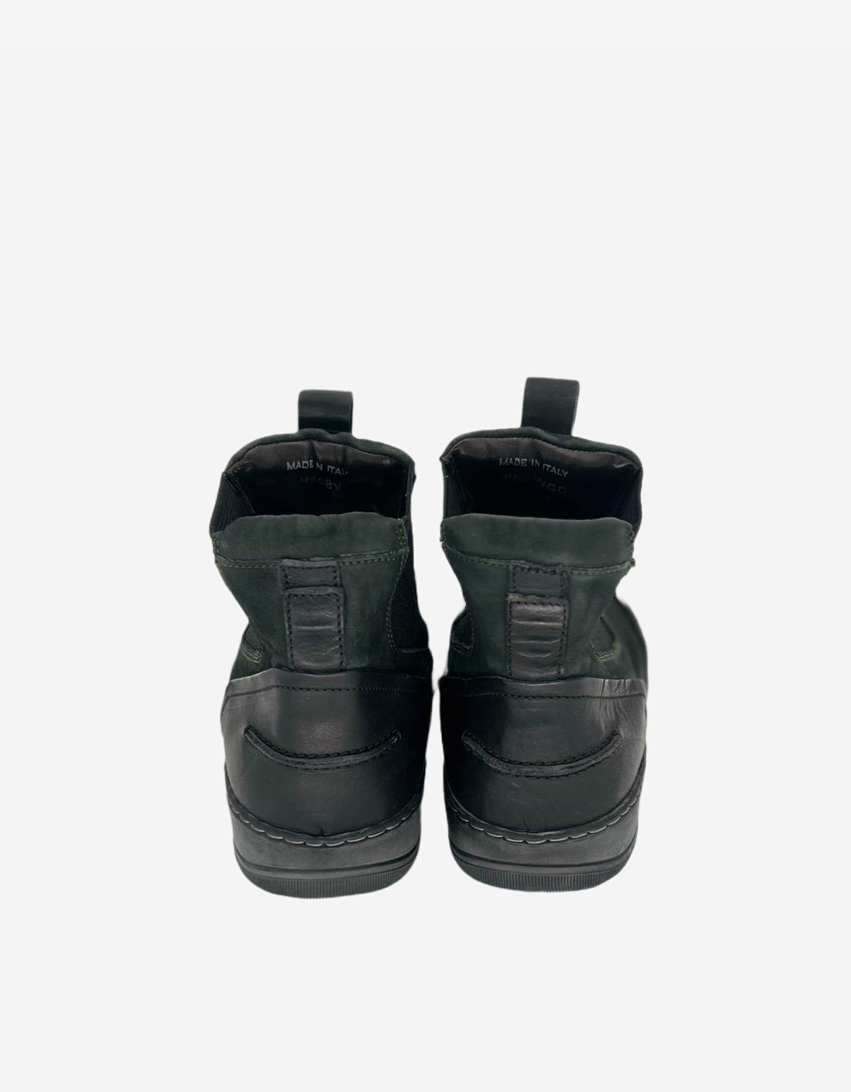 Lanvin Grey 'Chelsea Boot' Style Hi Top Trainers AM5MBCBVGC5B1 1017 GRIS