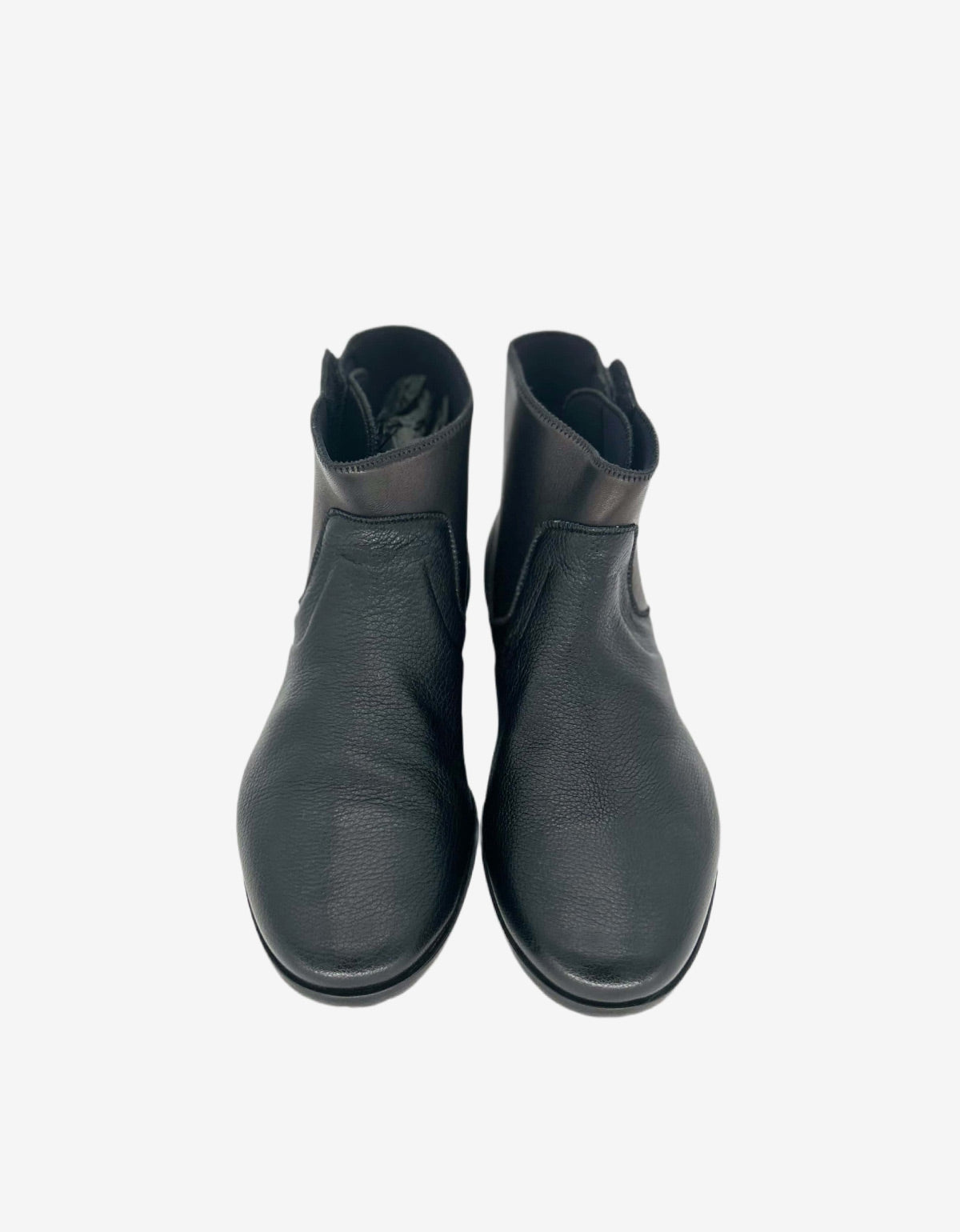 Lanvin Black Chelsea Boot With Velcro Closure AM5WLLCCGRC7B 1010 NOIR