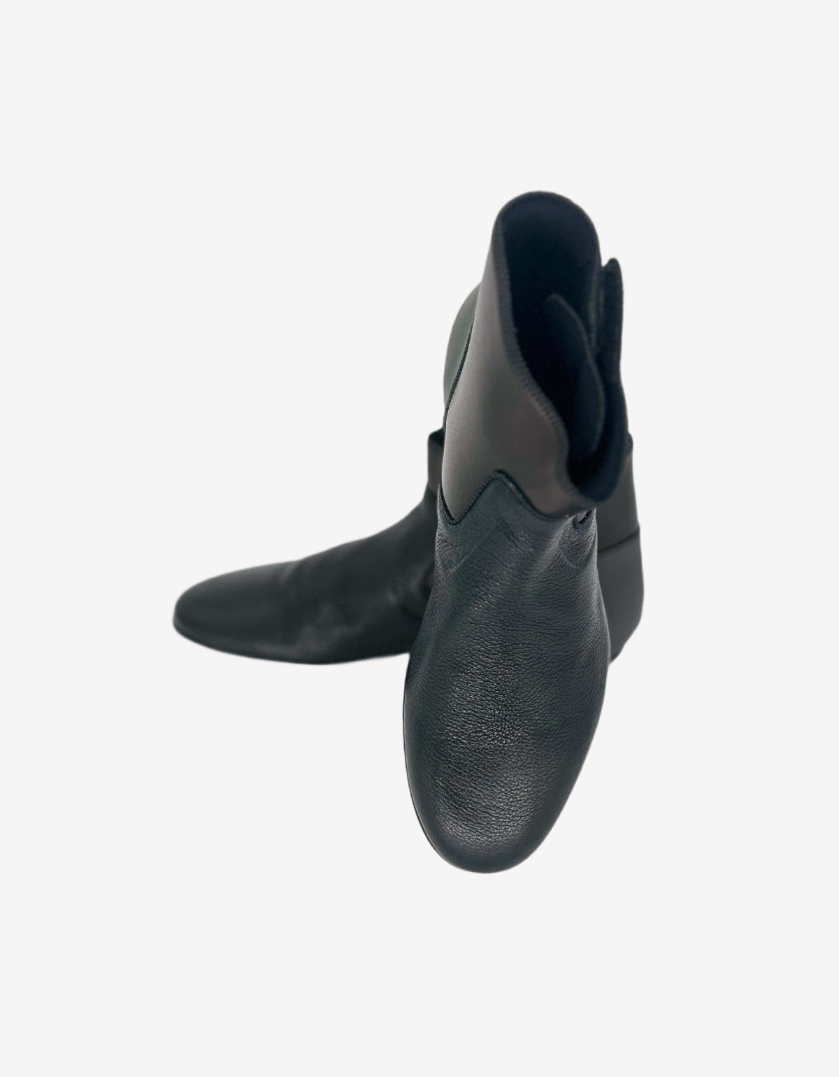 Lanvin Black Chelsea Boot With Velcro Closure AM5WLLCCGRC7B 1010 NOIR