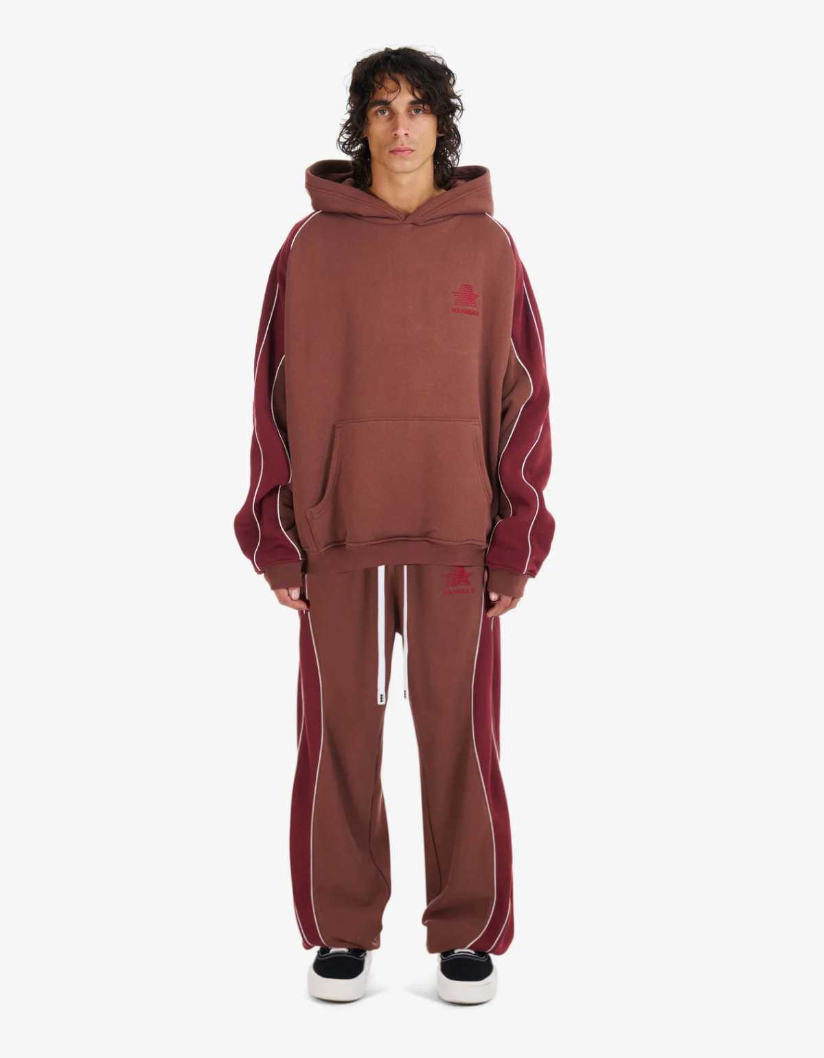 Nahmias Vintage Burgundy Ollie Hoodie & Ollie Sweatpants