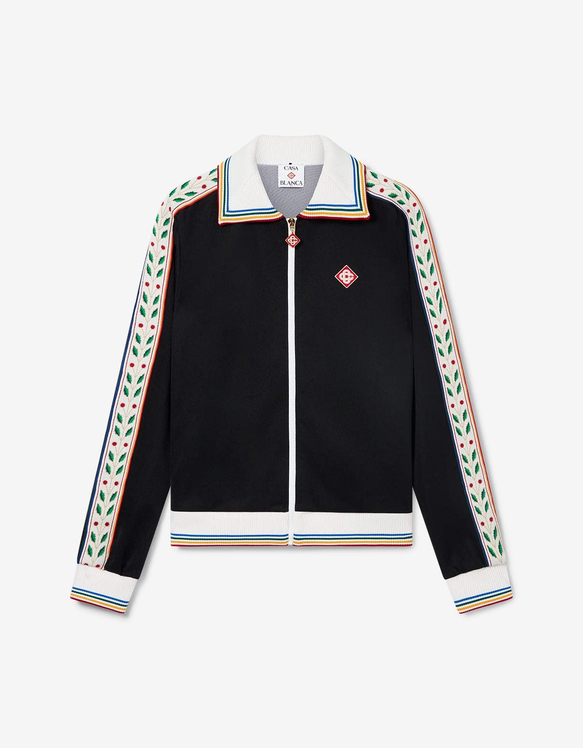 Casablanca Black Laurel Track Jacket – Zoo Fashions