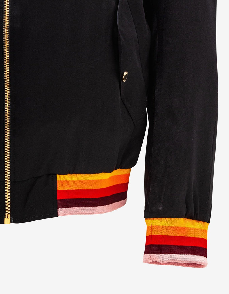 Casablanca Black Masao San Souvenir Jacket