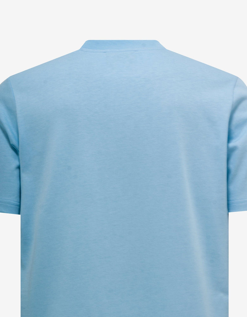 Casablanca Blue Tennis Club Pastelle Print T-Shirt