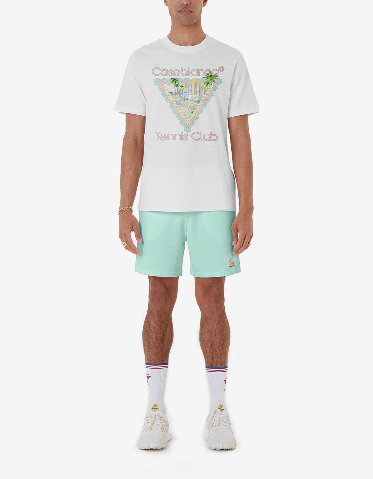 Casablanca Casablanca Green L'Arc Coloré Sweatshort