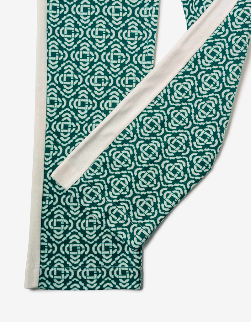 Casablanca Casablanca Green Monogram Track Pants