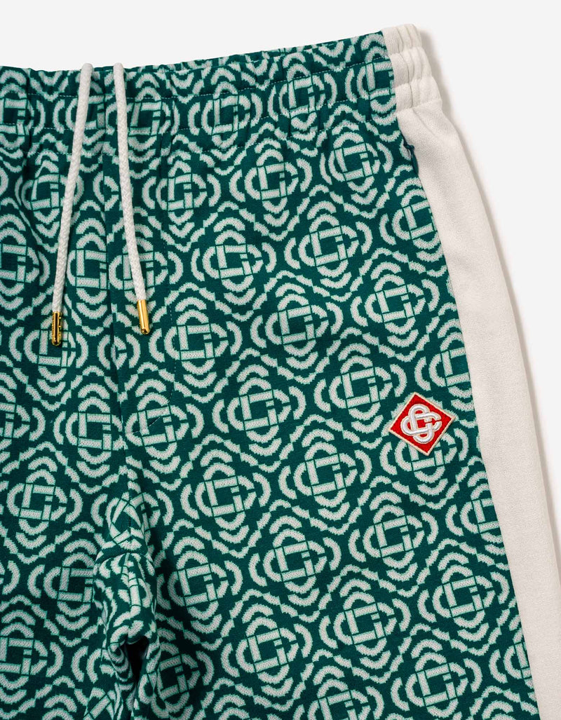 Casablanca Casablanca Green Monogram Track Pants