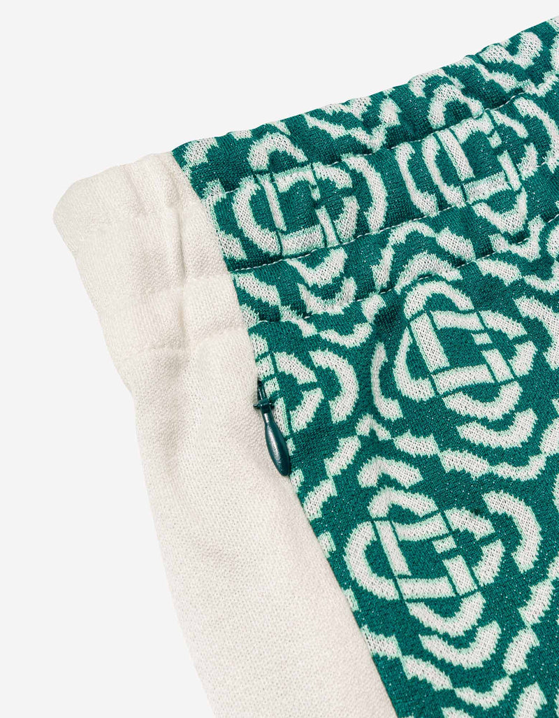 Casablanca Casablanca Green Monogram Track Pants