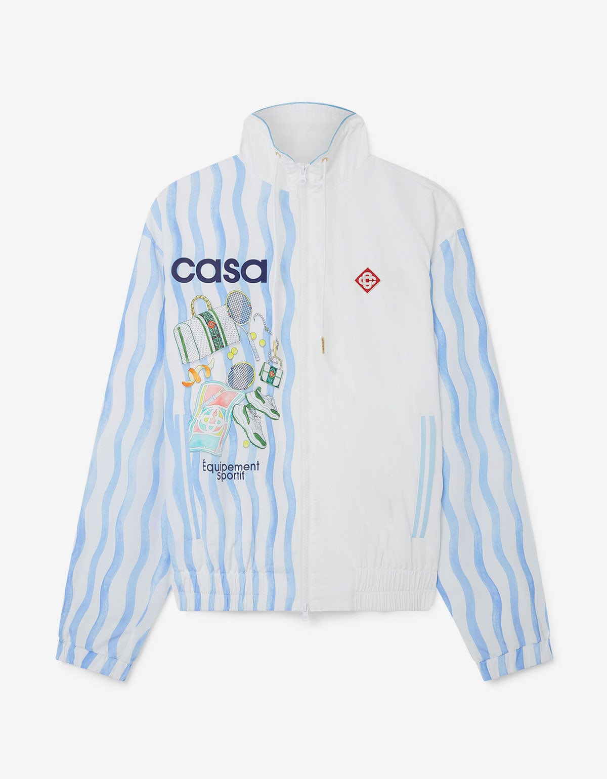 Casablanca Casablanca White Equipement Sportif Track Jacket