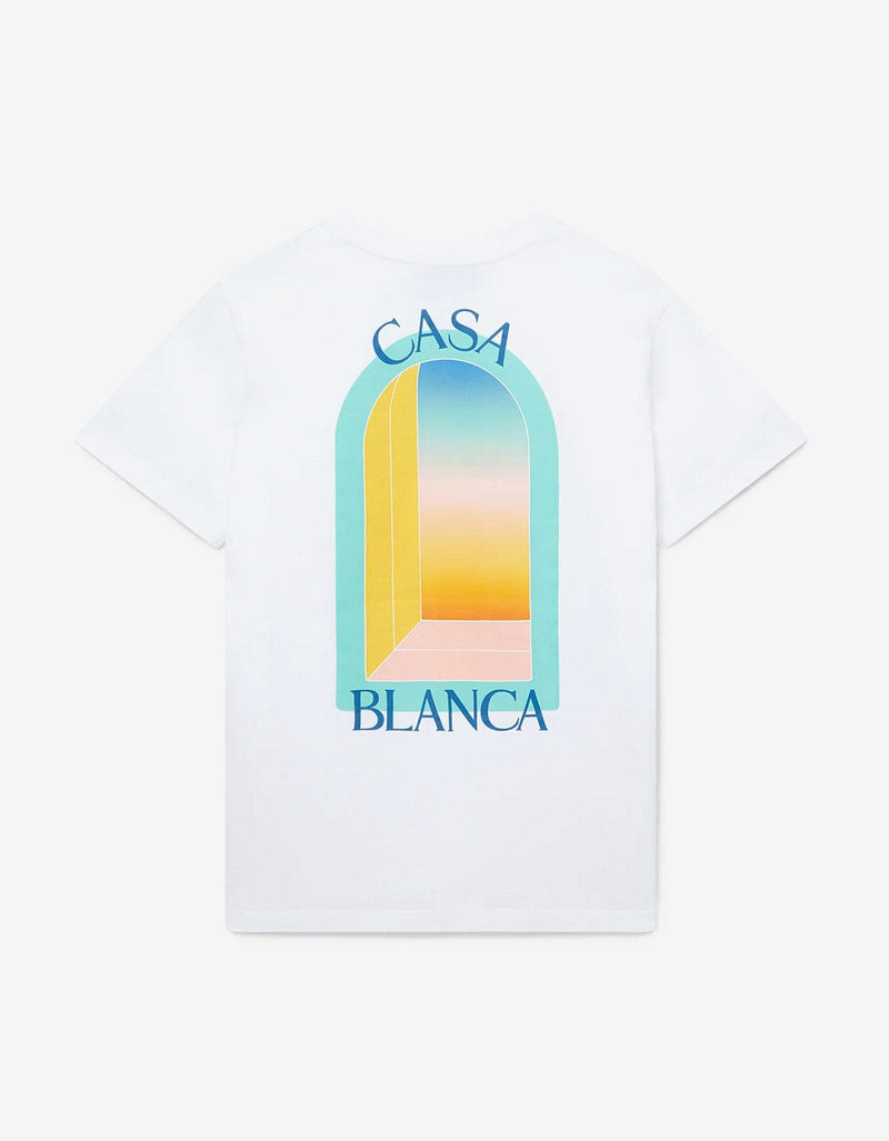 Casablanca Casablanca White L'Arc Coloré T-Shirt