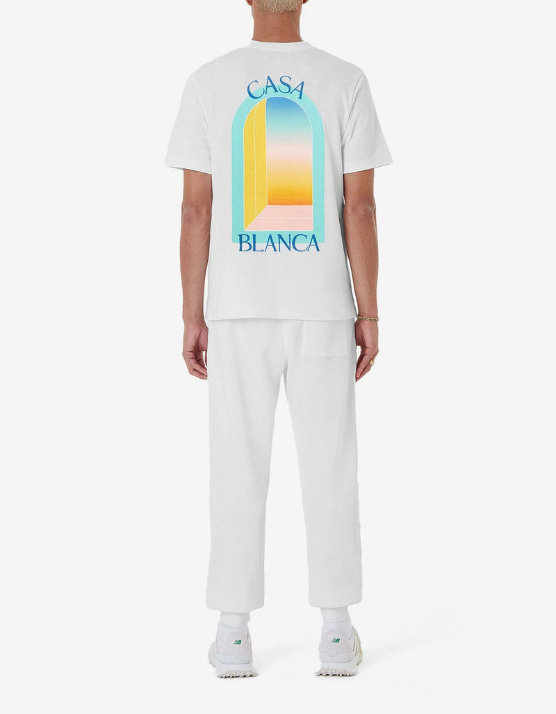 Casablanca Casablanca White L'Arc Coloré T-Shirt