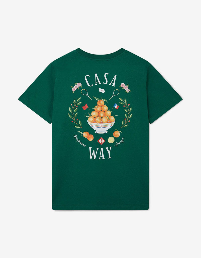 Casablanca Green Casa Way T-Shirt