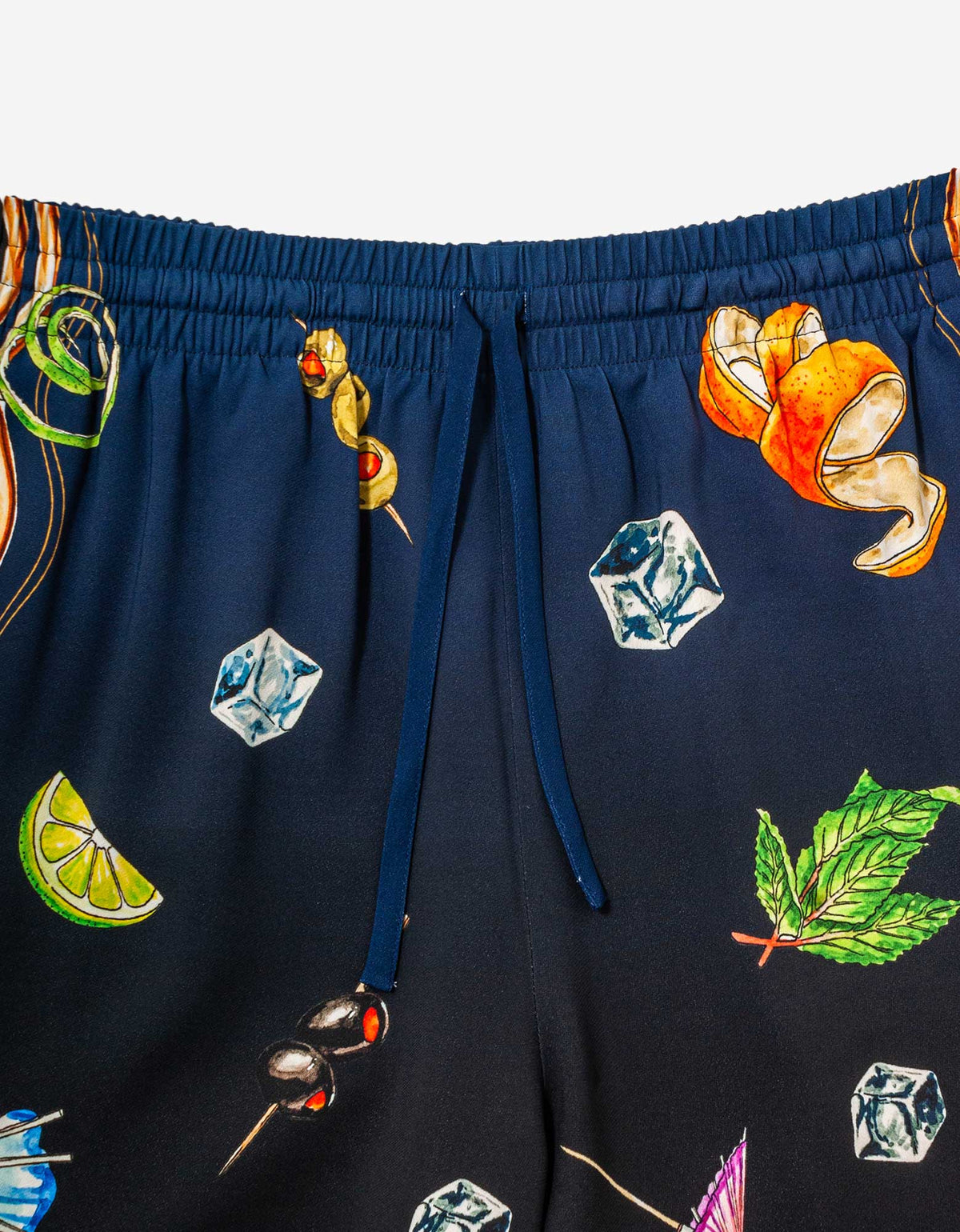 Casablanca Navy Blue Casa Club Nuit Shorts
