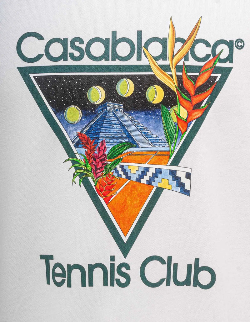 Casablanca Off-White Tennis Club Icon Sweatshirt