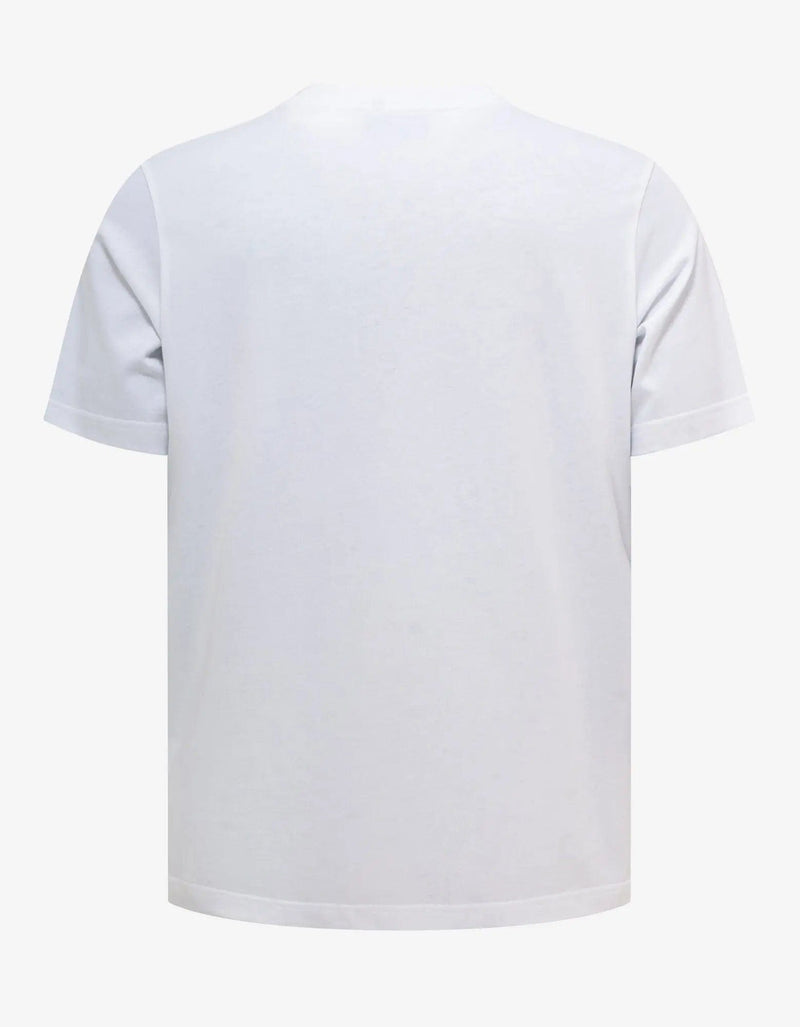 Casablanca White Tennis Club Pastelle Print T-Shirt