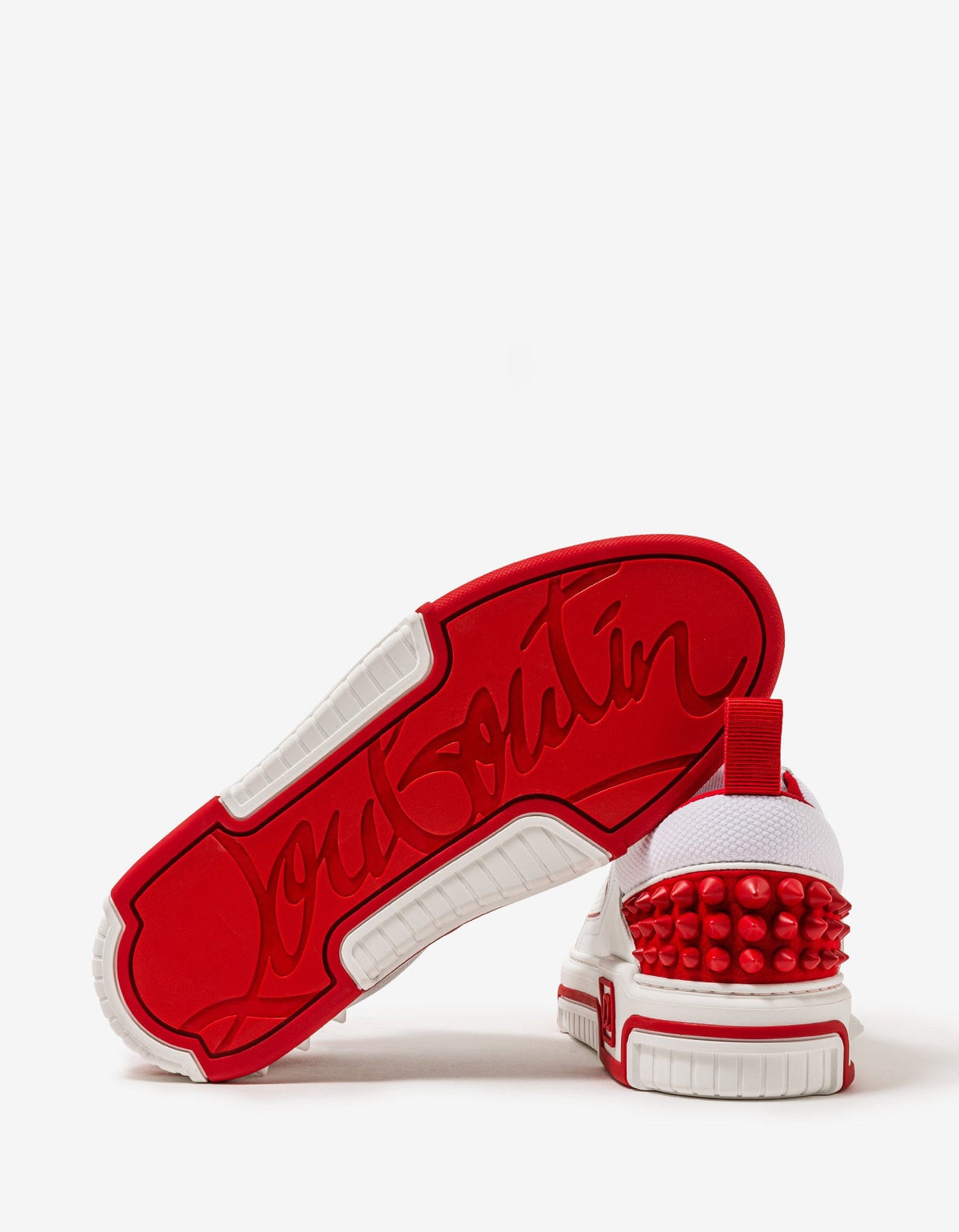 Astroloubi White & Red Trainers