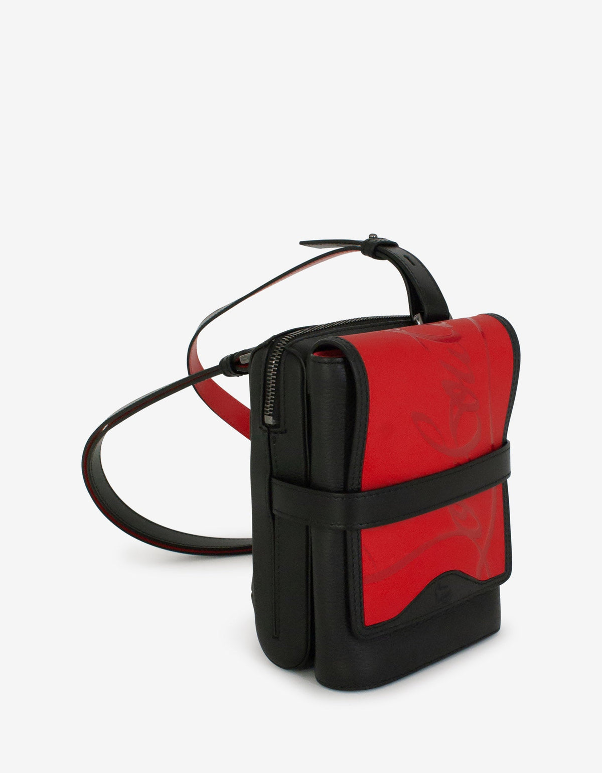 Christian Louboutin Benech Reporter Sneaker Sole Bag