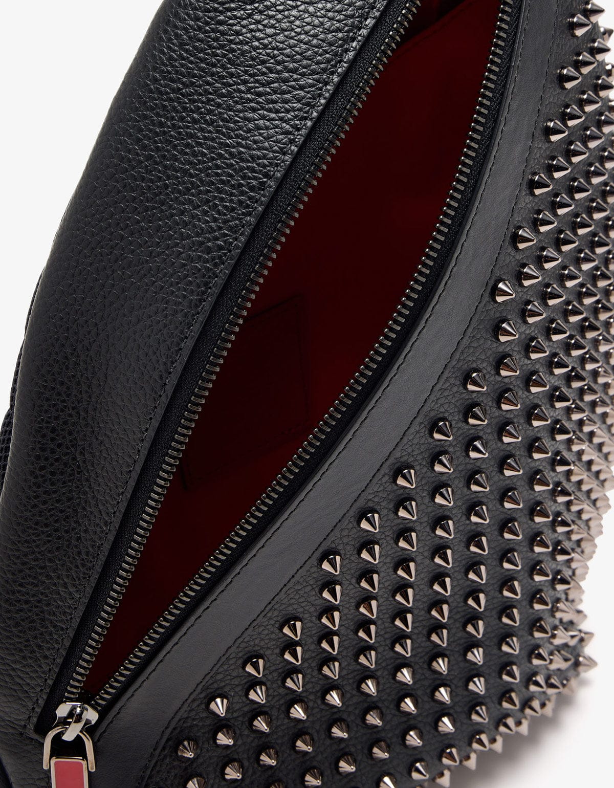 Christian Louboutin Black Funky Sling Backpack – mens designer