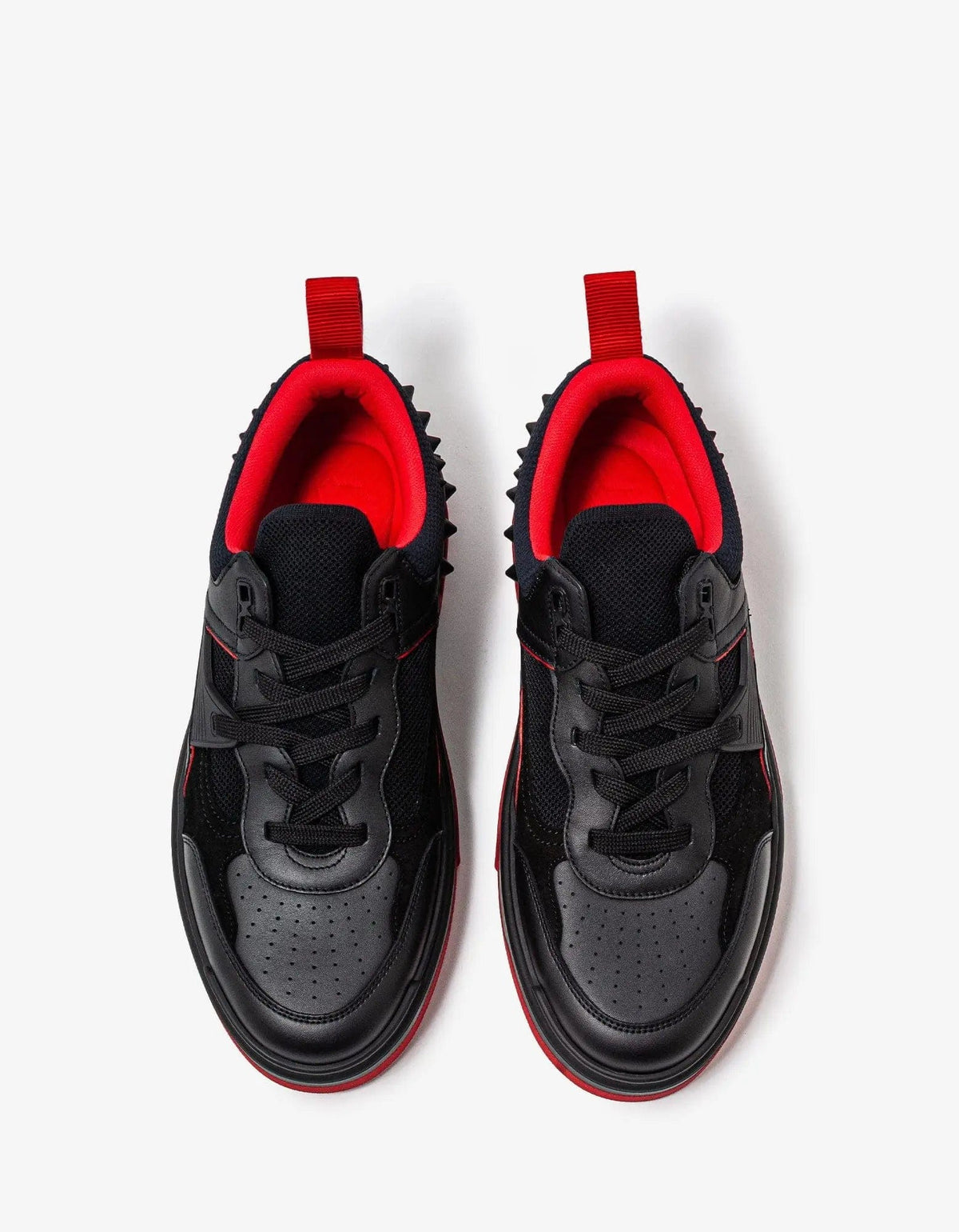 Christian Louboutin Christian Louboutin Astroloubi Black & Red Trainers