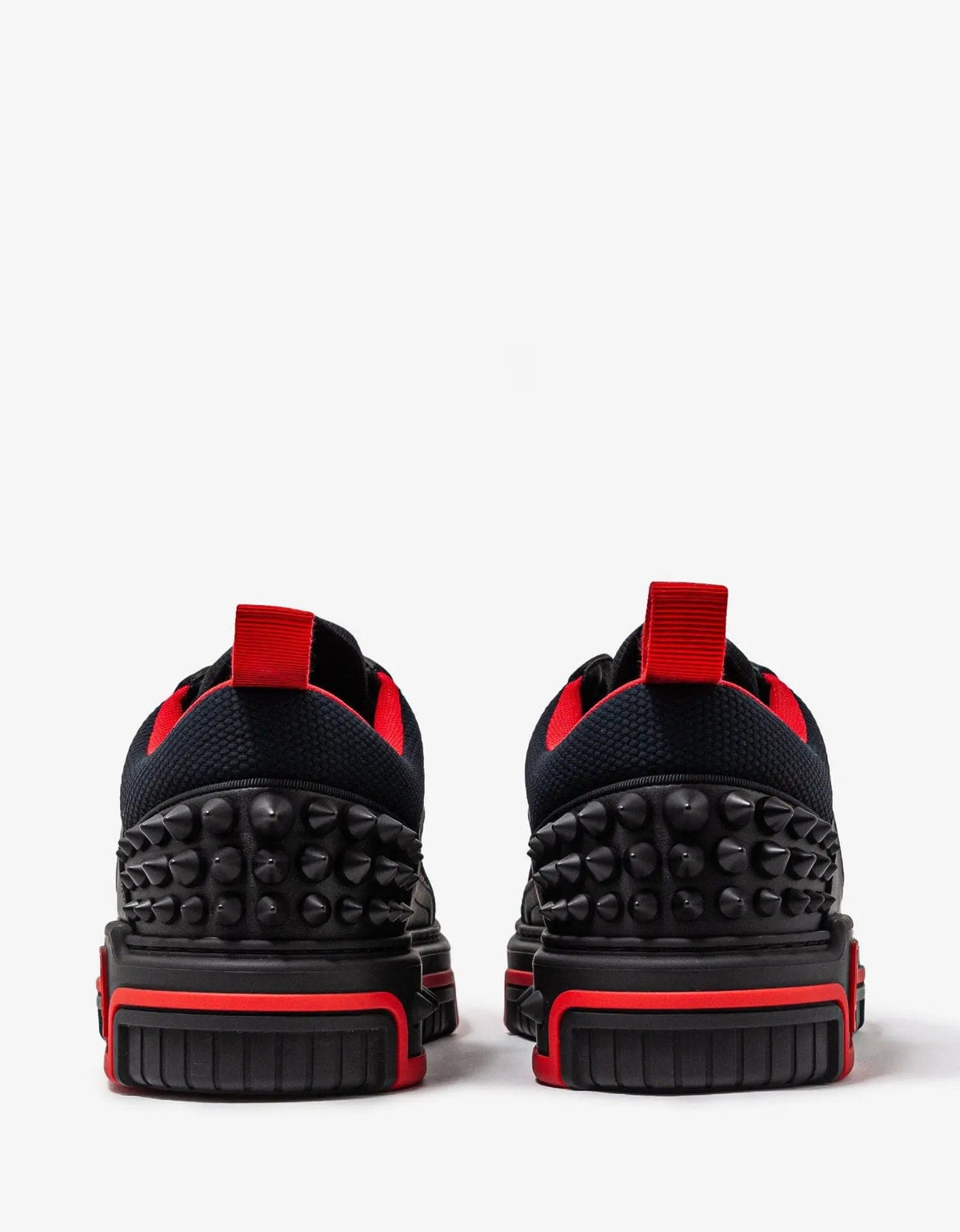 Christian Louboutin Christian Louboutin Astroloubi Black & Red Trainers