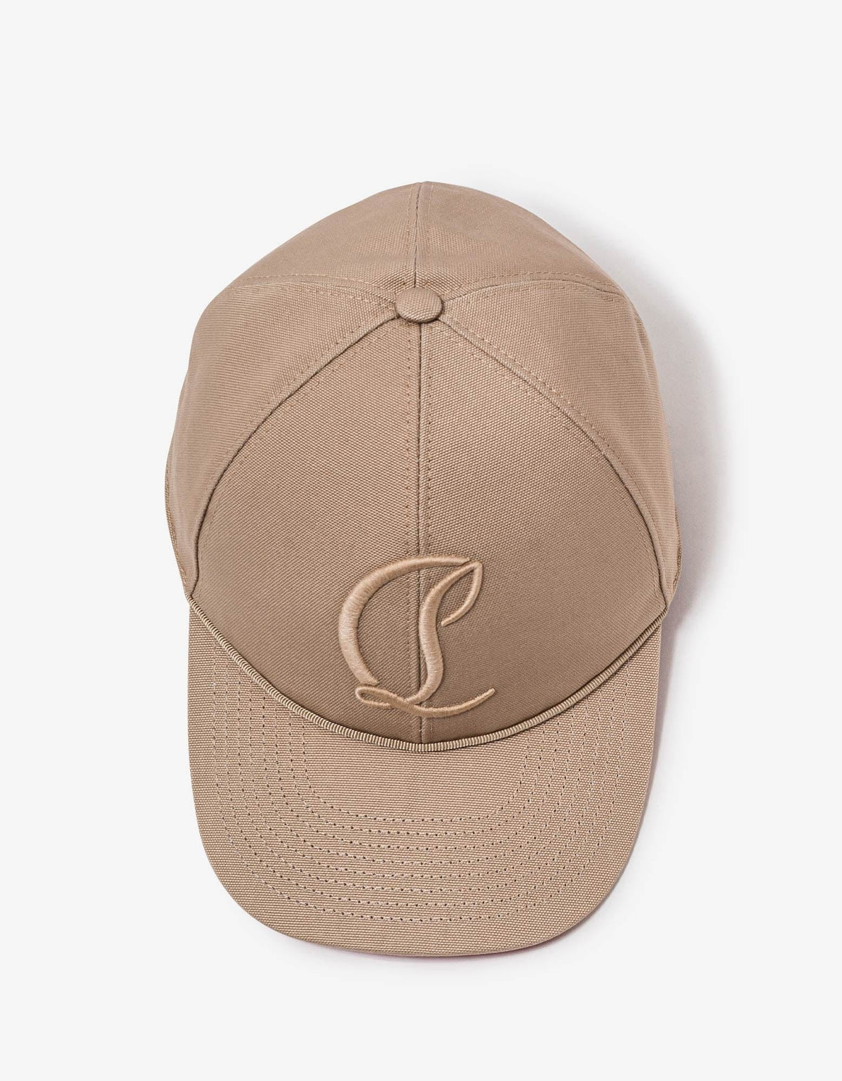 Christian Louboutin Christian Louboutin Mooncrest Beige Cap