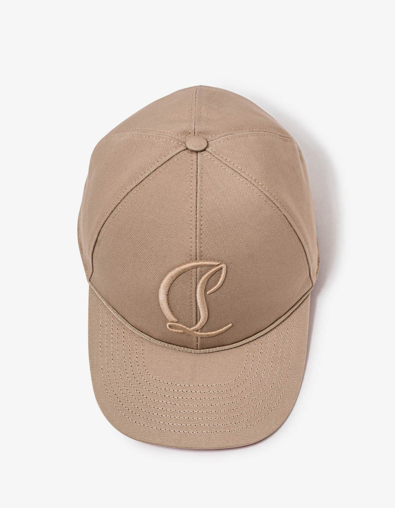 Christian Louboutin Christian Louboutin Mooncrest Beige Cap