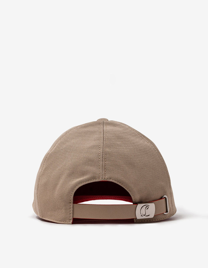 Christian Louboutin Christian Louboutin Mooncrest Beige Cap