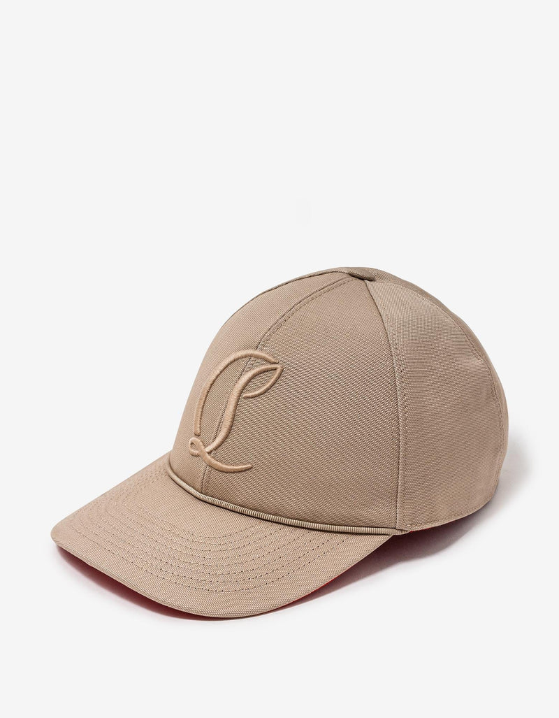 Christian Louboutin Christian Louboutin Mooncrest Beige Cap