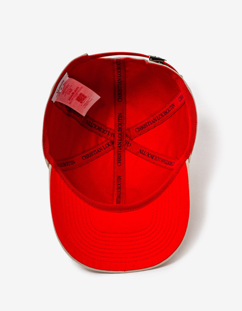 Christian Louboutin Christian Louboutin Mooncrest Beige Cap