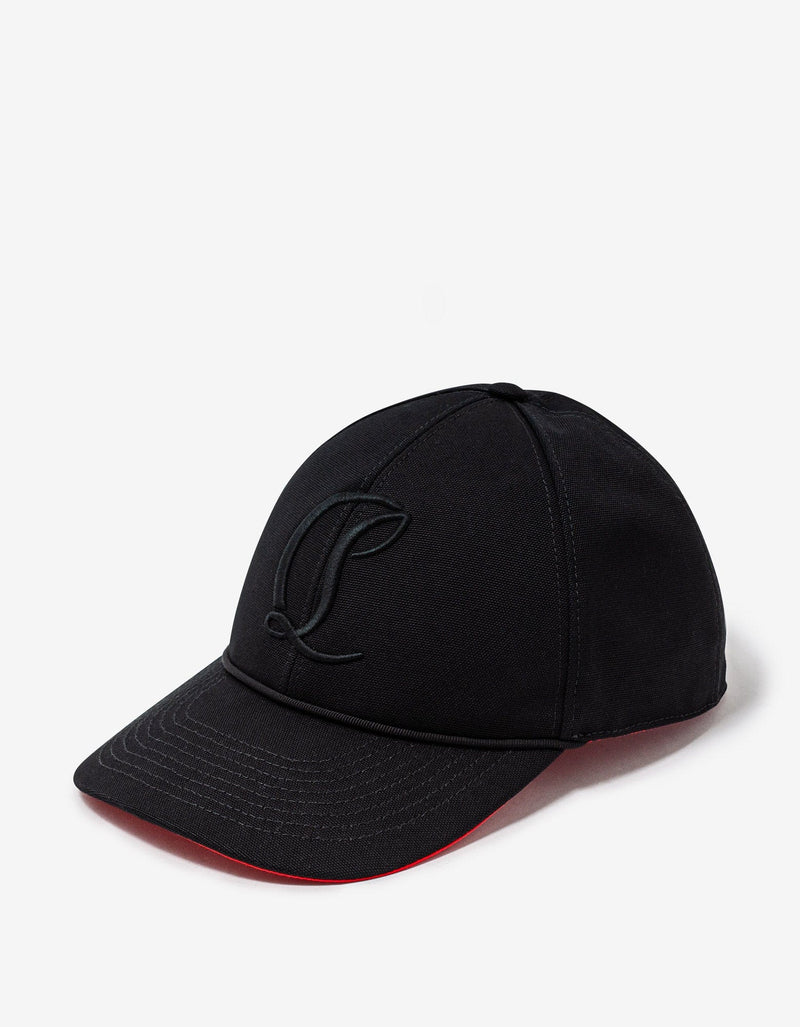 Christian Louboutin Christian Louboutin Mooncrest Black Cap