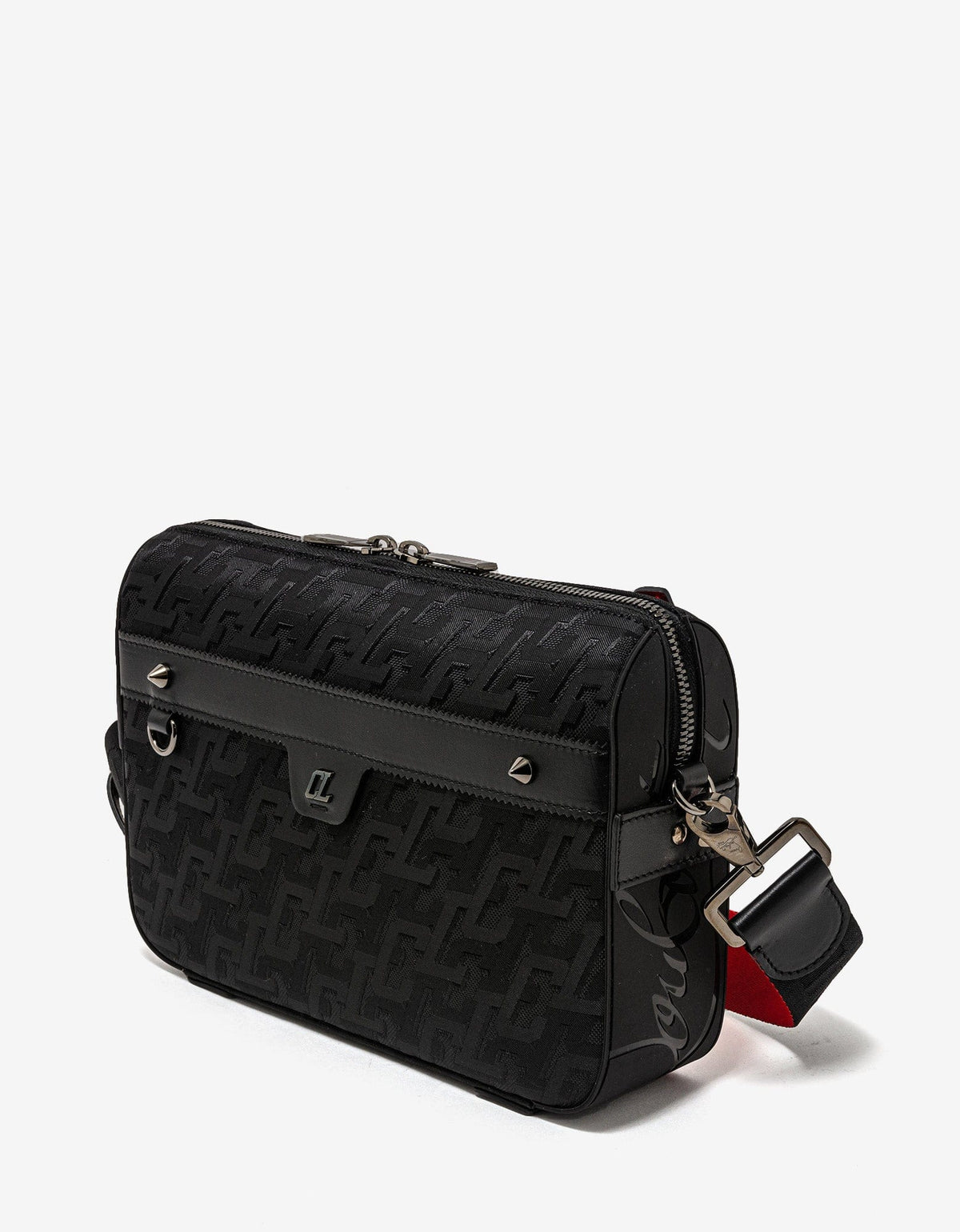 Christian Louboutin Christian Louboutin Ruisbuddy Small Black Crossbody Bag