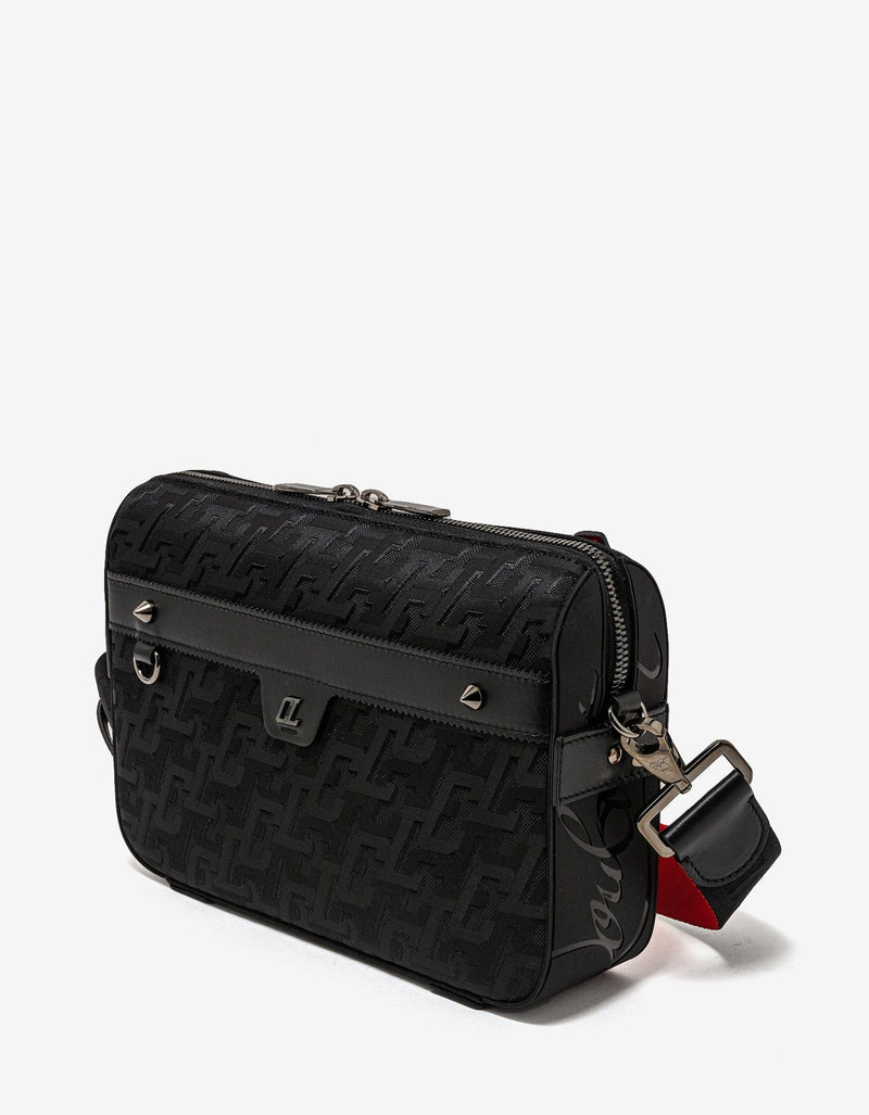 Christian Louboutin Christian Louboutin Ruisbuddy Small Black Crossbody Bag