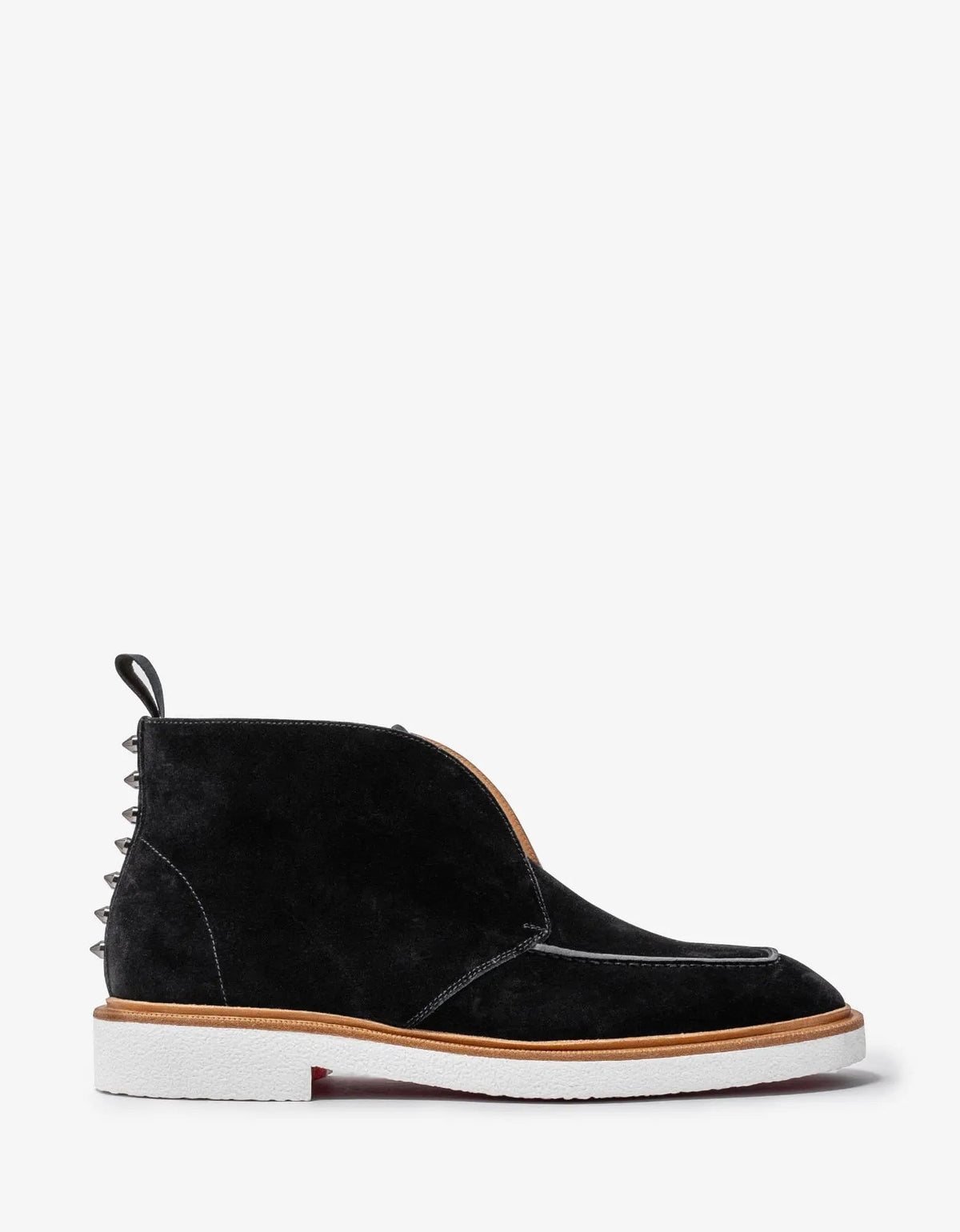 Louboutin black suede booties shop