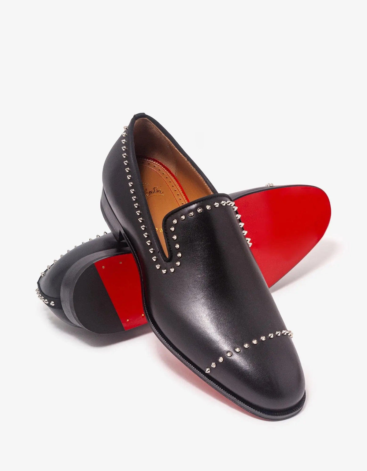 Christian Louboutin Dandy Cloo Flat Black Loafers – Zoo Fashions