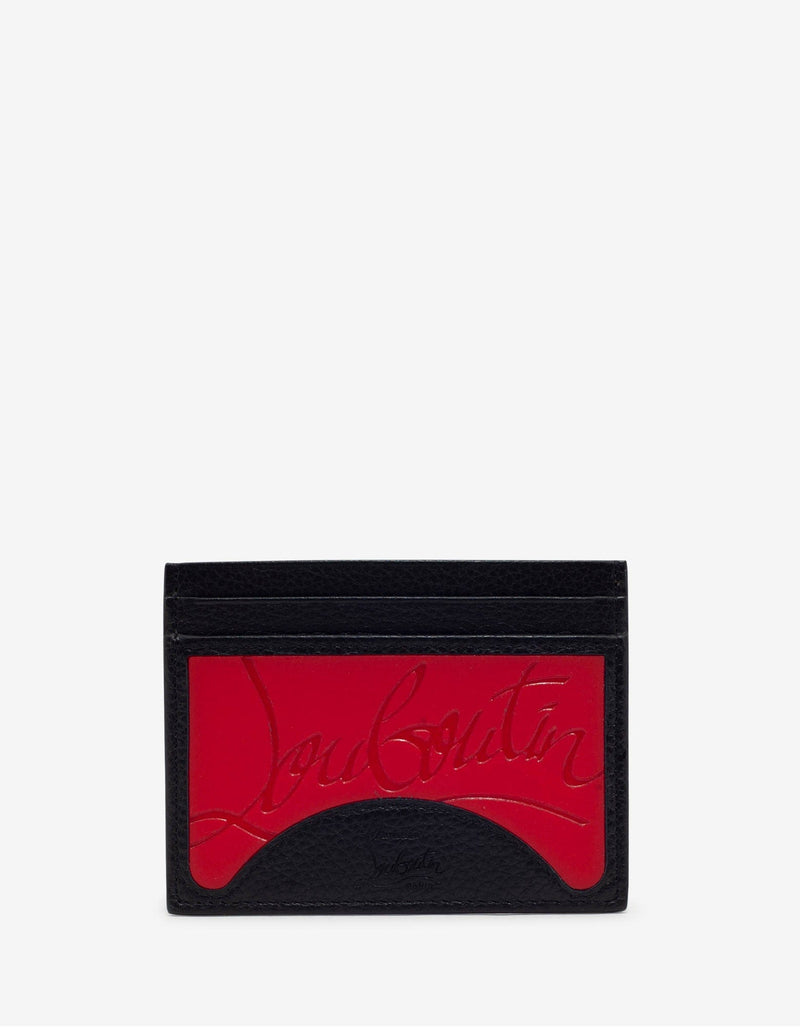 Christian Louboutin Kios Sneakers Sole Black Card Holder
