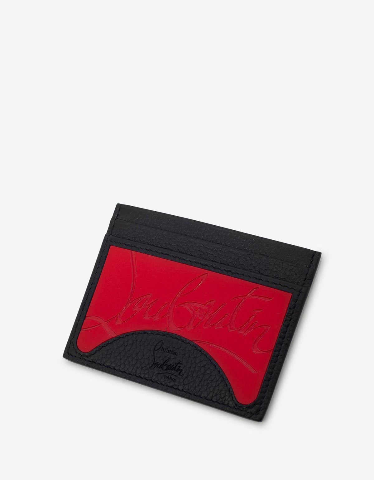 Christian Louboutin Kios Sneakers Sole Black Card Holder