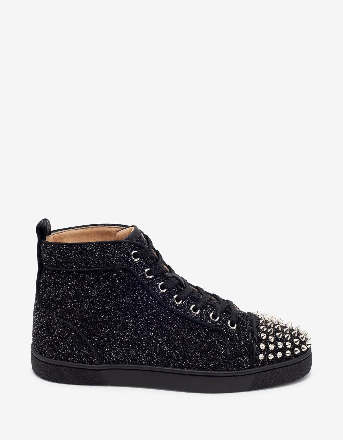 Christian Louboutin Lou Spikes Orlato Crosta Comete High Top Trainers