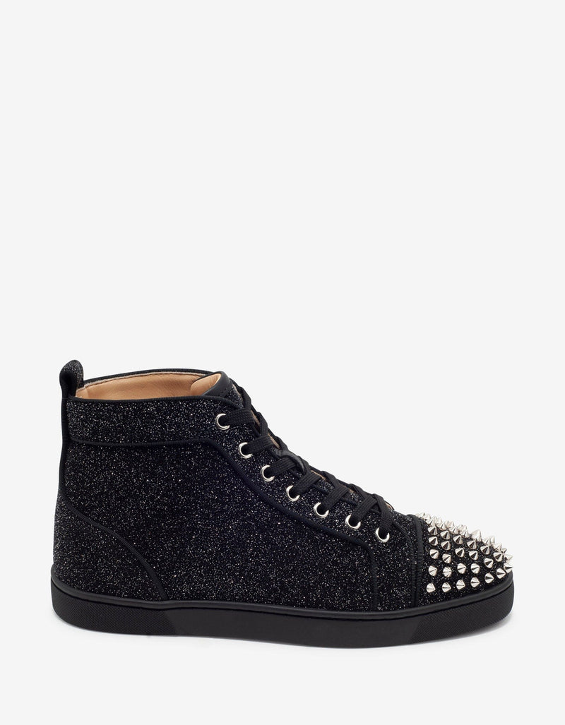 Christian Louboutin Lou Spikes Orlato Crosta Comete High Top Trainers