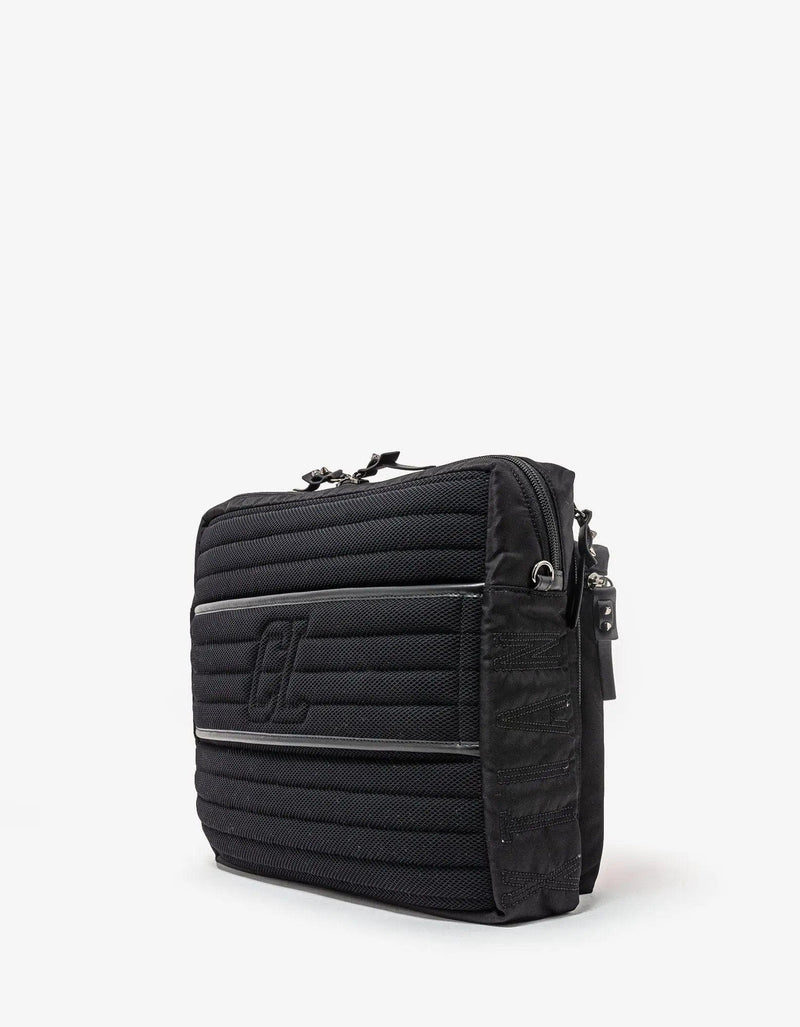 Christian Louboutin Loubideal Black Sneaker Sole Messenger Bag