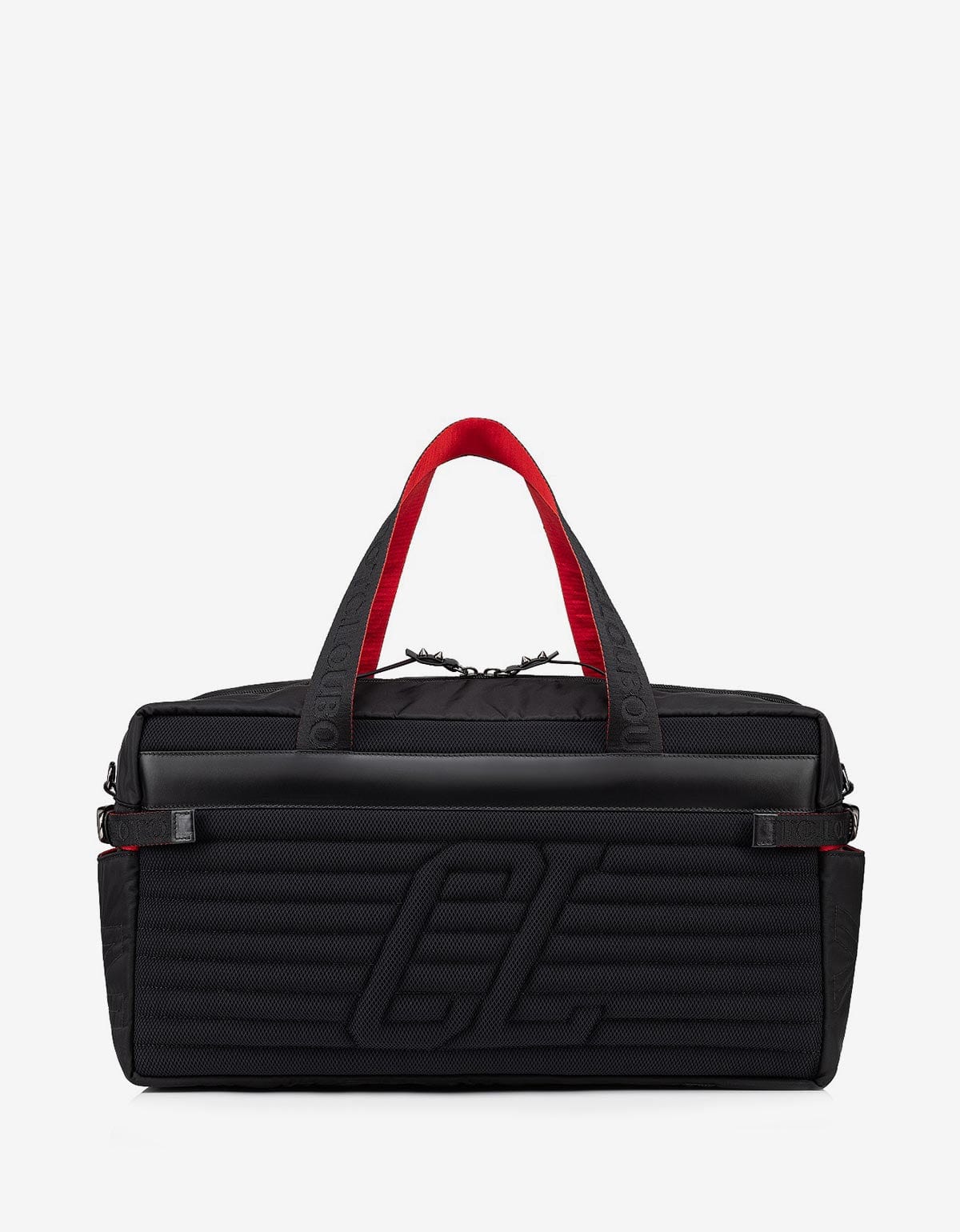 Christian Louboutin Loubideal Black Sneaker Sole Sports Bag -