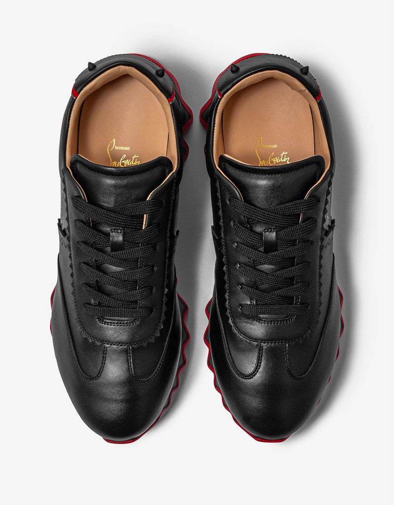Christian Louboutin Loubishark Black Trainers