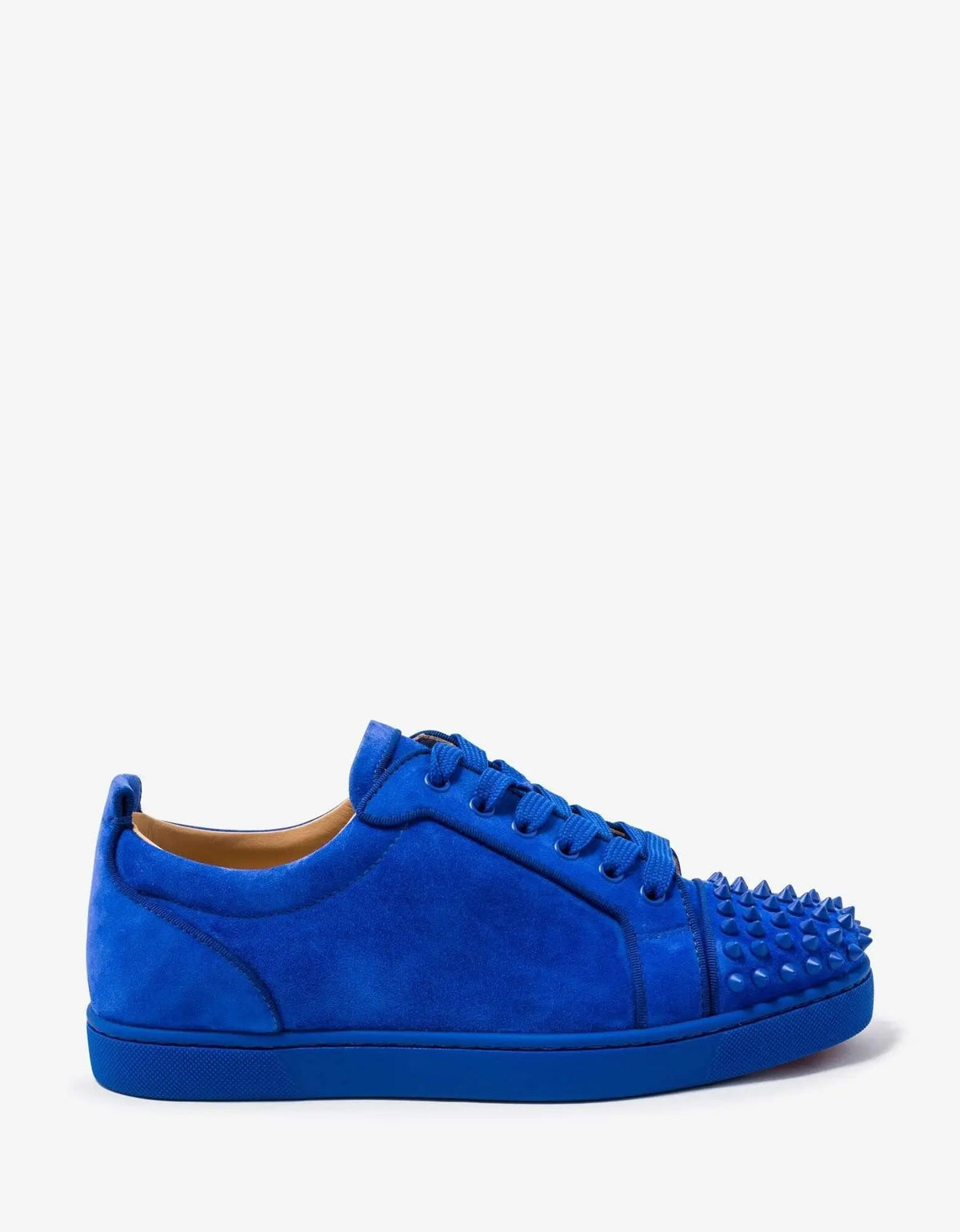 Christian louboutin suede spikes clearance