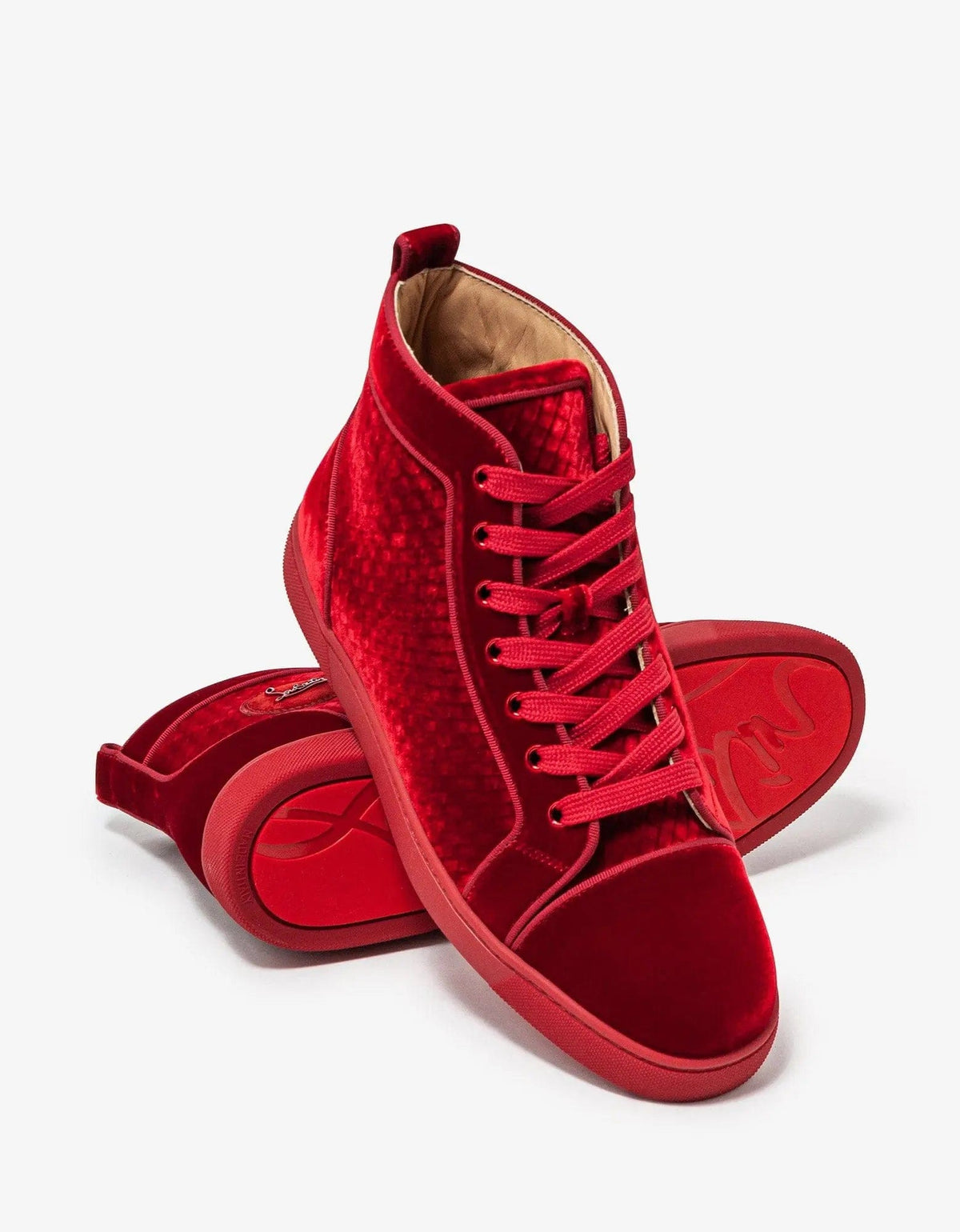 Mens red louboutin shoes discount