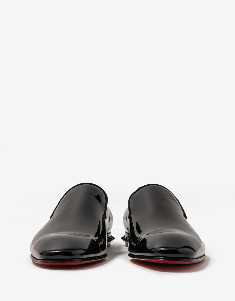 Christian Louboutin Marquees Black Patent Shoes