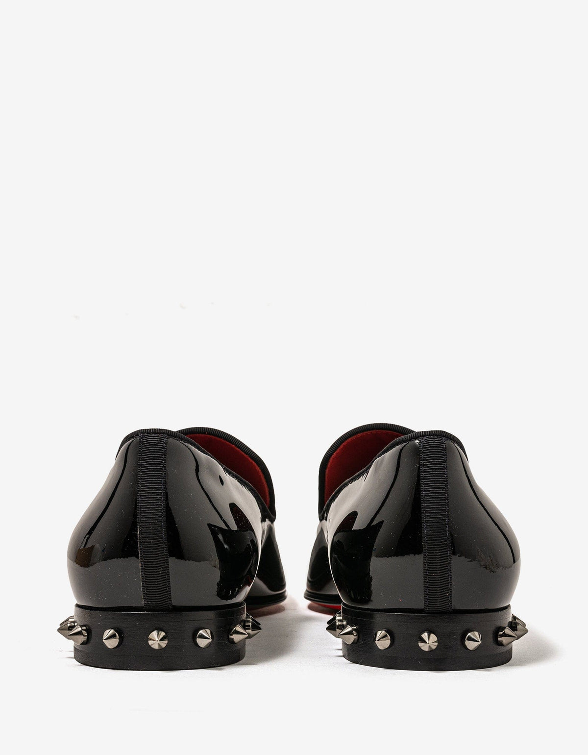 Christian Louboutin Marquees Black Patent Shoes -